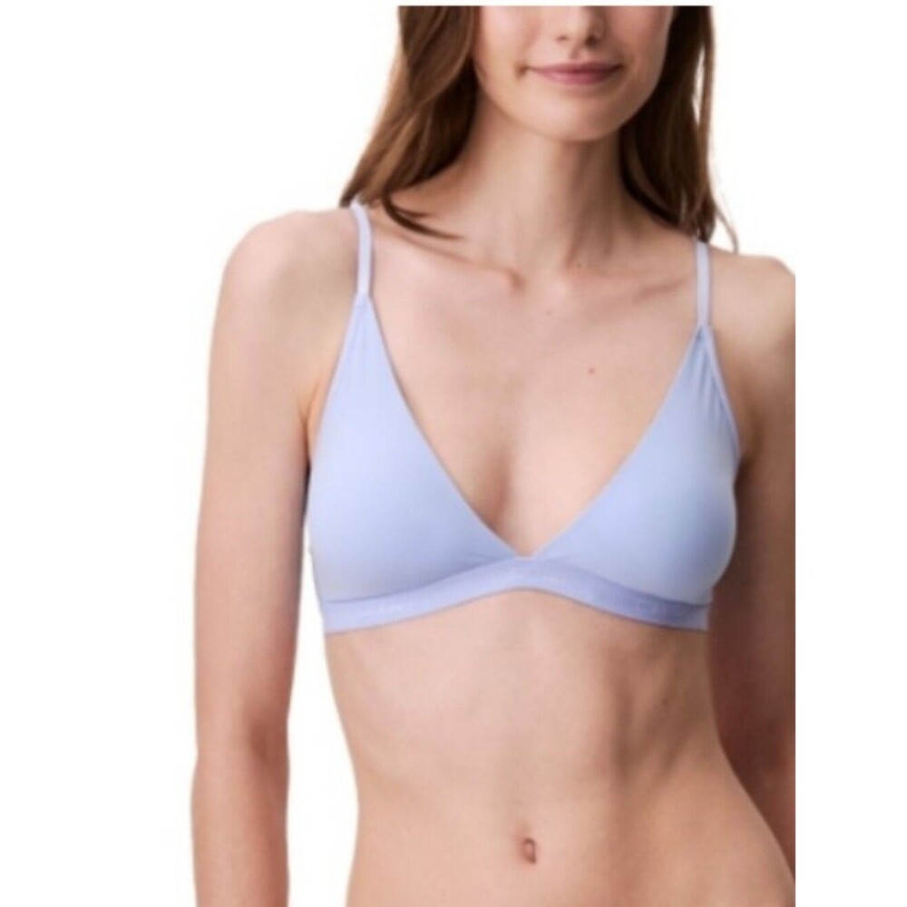 New Calvin Klein Form To Body Lightly Lined Triangle Bra From Macy's XL